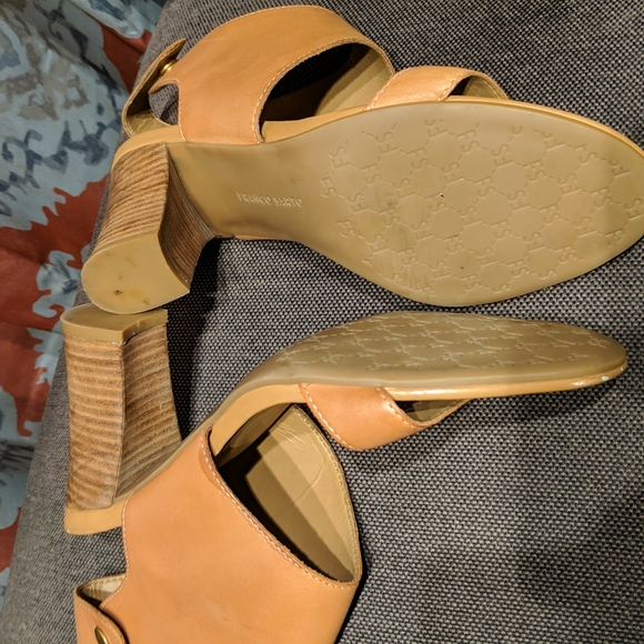 Franco Sarto Bocce Cognac Tan Heels - Picture 5 of 6